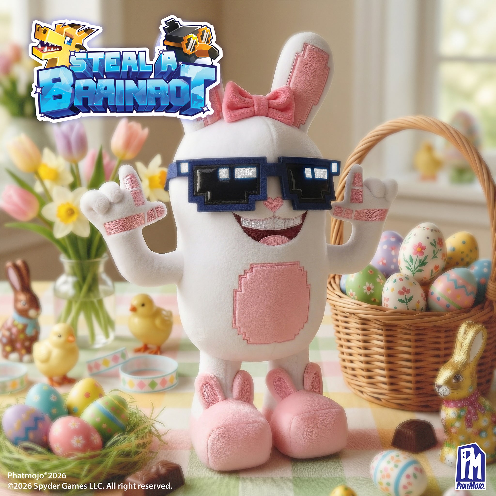 ブレインロット　ポッピンバニー　ぬいぐるみ Boppin Bunny Plush (Emailed DLC) [PREORDER - Ships 5/30] – Steal A